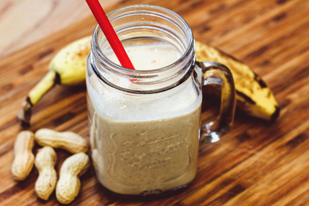 Banana peanut shake (recipe banana peanut shake step 3)