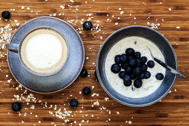 Cheesecake overnight oats with blueberries (recipe cheesecake overnight oats with blueberries step 2)
