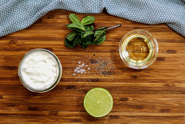 Ingredients lime dressing (recipe lime dressing)