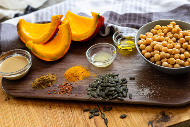 Ingredients pumpkin hummus (recipe pumpkin hummus)