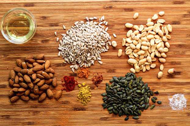 Ingredients spicy nut mix (recipe spicy nut mix)