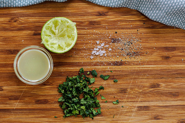 Lime dressing (recipe lime dressing step 1)