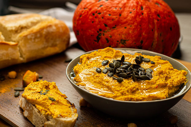 Pumpkin hummus (recipe pumpkin hummus step 3b)