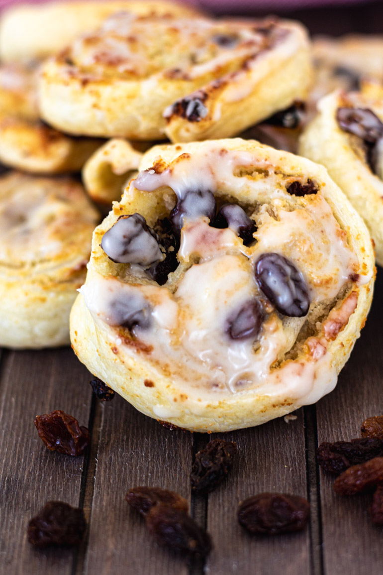 Raisin swirls (recipe raisin swirls)