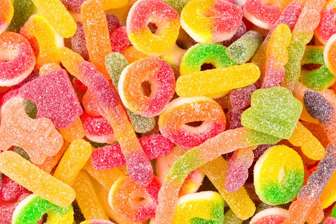 Colorful sweets
