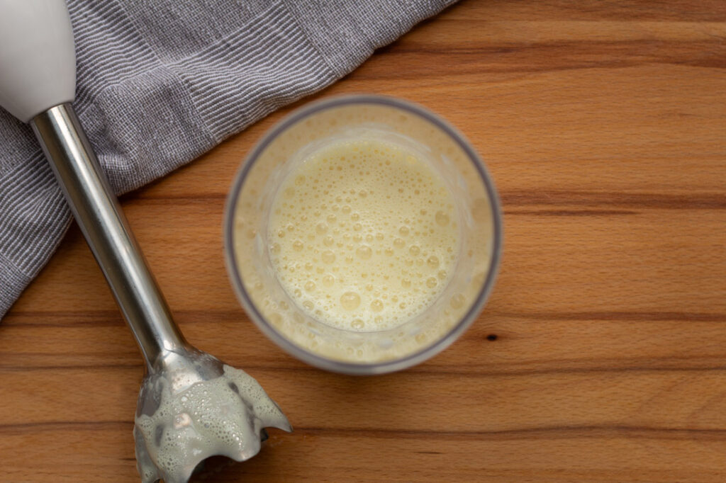 Vegan mayonnaise_Step 1